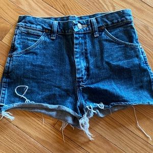 Wrangler cut off shorts